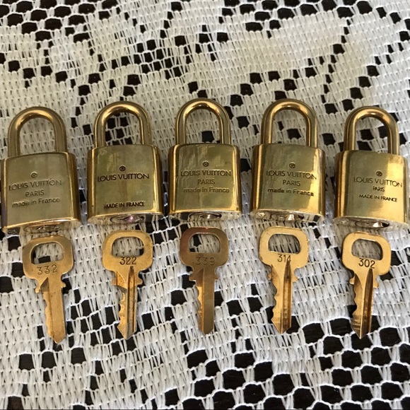 Authentic Louis Vuitton Padlock & Key - Picture 5 of 8